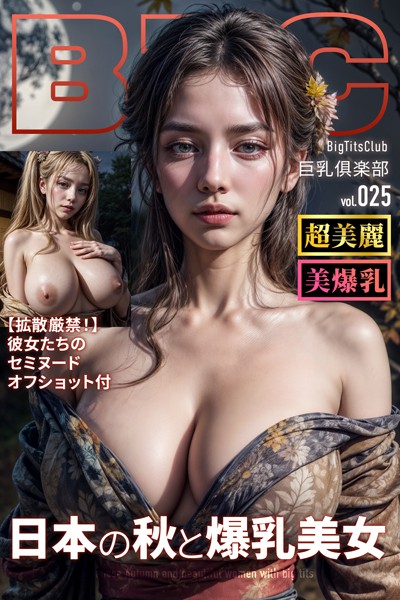 【写真集】日本の秋と爆乳美女【BigTitsClub】【vol.025】｜