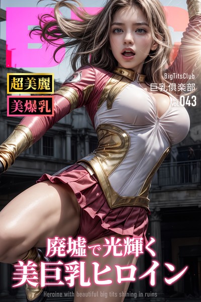 【写真集】廃墟で光り輝く戦隊ヒロイン【BigTitsClub】【vol.043】｜