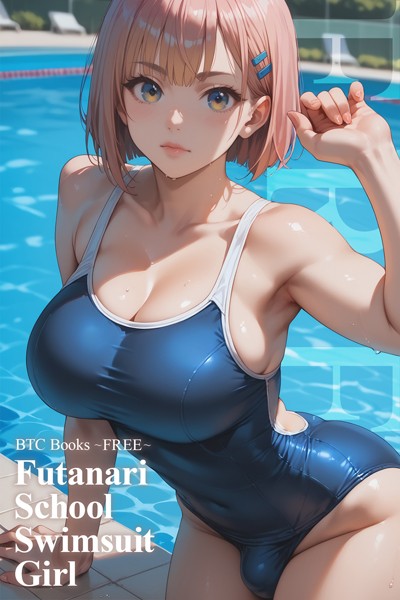 【写真集】Futanari School Swimsuit Girl【FREE】｜