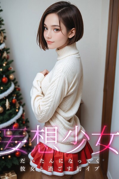 【写真集】妄想少女 だいたんになってく彼女と過ごす初イブ｜