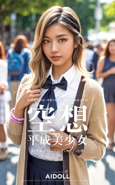 【写真集】空想平成美少女 ＃1 タイムスリップしてしまった僕｜