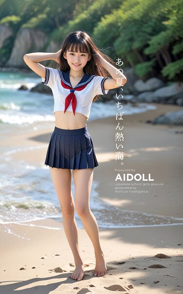 【制服】あの夏、いちばん熱い海。｜