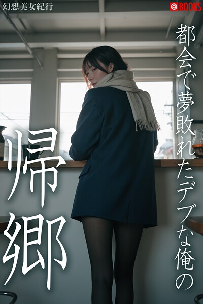 【フルカラー】都会で夢敗れたデブな俺の帰郷 幻想美女紀行 – AIアダルト写真集｜