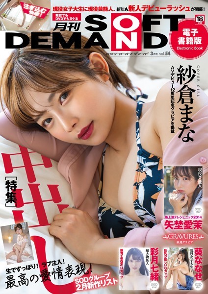 【写真集】月刊ソフト・オン・デマンド3月号Vol.54【電子書籍版】｜