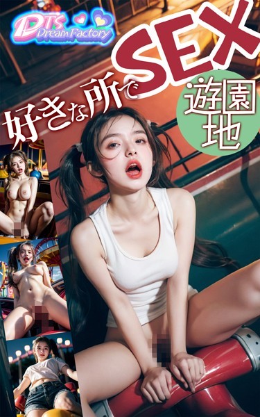 【制服】好きな所でSEX〜遊園地｜