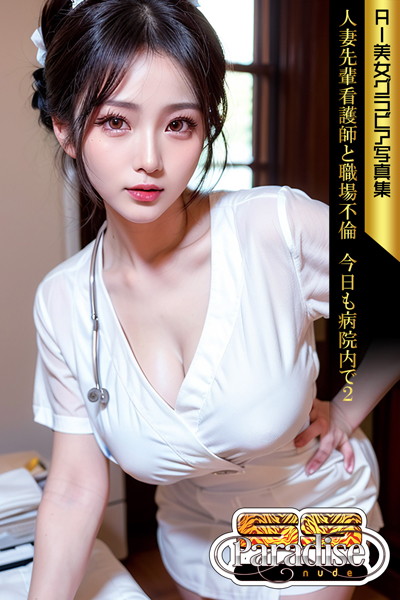 【写真集】SS-Paradise nude 人妻先輩看護師と職場不倫 今日も病院内で2 AI美女グラビア写真集｜