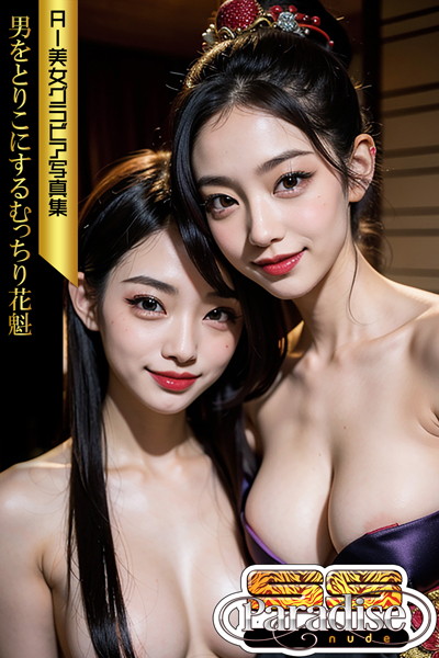 【写真集】男をとりこにするむっちり花魁 AI美女グラビア写真集【SS-Paradise nude】｜