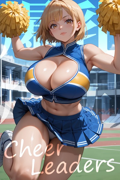 【写真集】爆乳爆尻CheerLeaders〜AI2次元美女〜｜