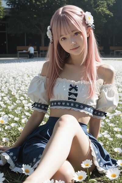 【フルカラー】Floral Pinky｜