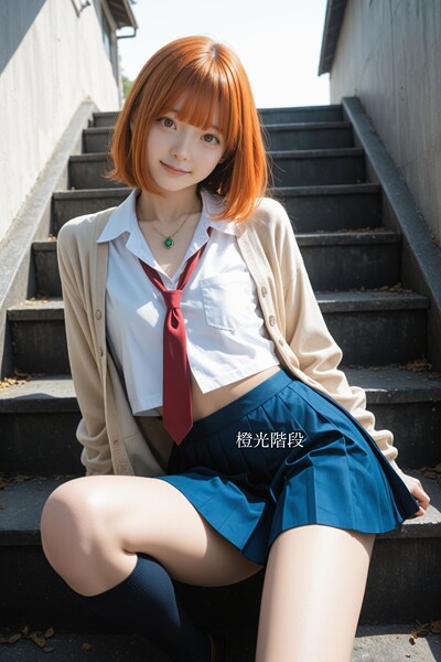 【フルカラー】橙光階段｜