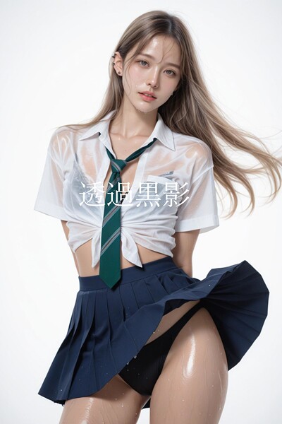 【フルカラー】透過黒影｜