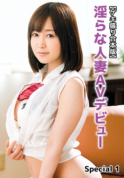 【写真集】【ゲキ盛り合本版】淫らな人妻AVデビュー Special 1｜