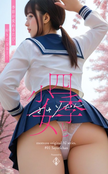 【制服】四季と少女 さゆりちゃん moumusu original AI series ＃01 Sayurichan｜