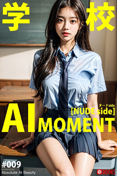 【フルカラー】AI MOMENT 学校 ［ヌードside］ ＃009｜