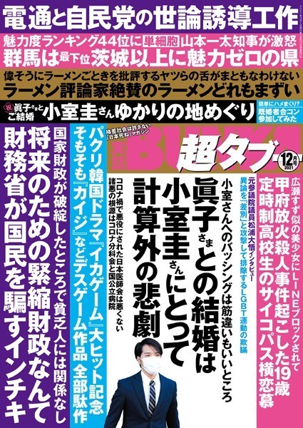 【写真集】実話BUNKA超タブー 2021年12月号｜