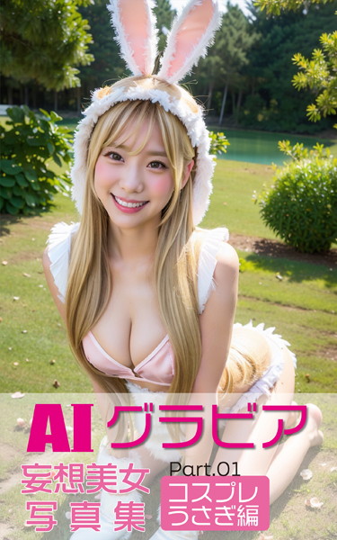 【写真集】AIグラビア 妄想美女写真集 コスプレうさぎ編PART.01｜