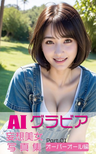 【写真集】AIグラビア 妄想美女写真集 オーバーオール編 PART.01｜