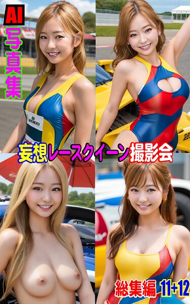 【写真集】AI写真集 妄想レースクイーン撮影会 総集編 11＋12｜