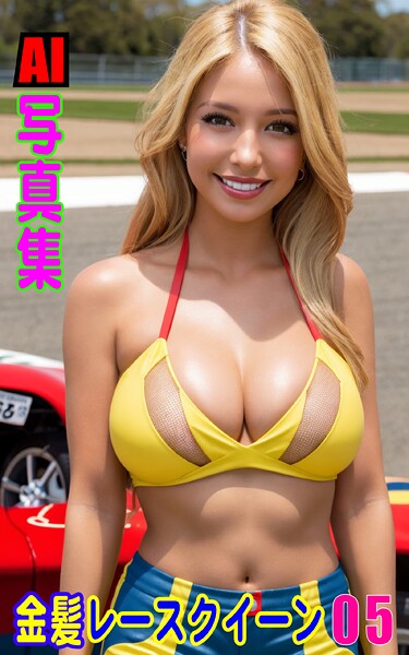 【写真集】AI写真集 金髪レースクイーン 05｜