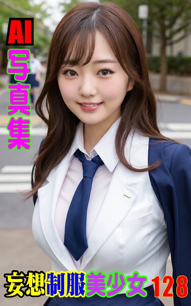 【写真集】AI写真集 妄想制服美少女 128｜