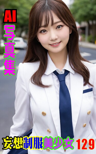 【写真集】AI写真集 妄想制服美少女 129｜