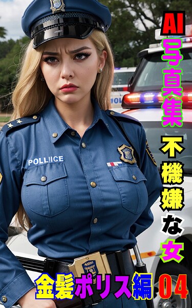 【写真集】AI写真集 不機嫌な女 金髪ポリス編 04｜