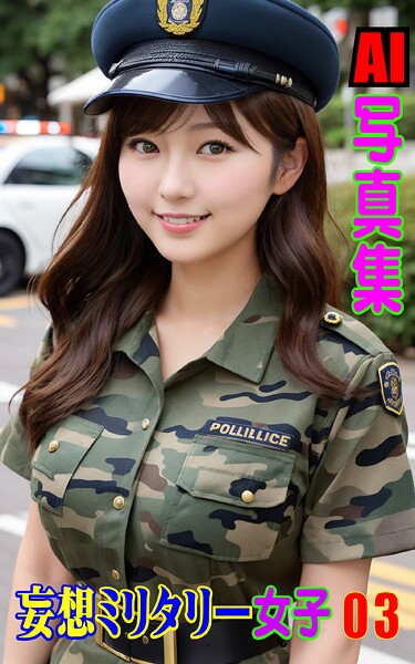 【写真集】AI写真集 妄想ミリタリー女子03｜