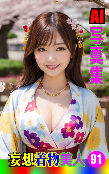 【写真集】AI写真集 妄想着物美人91｜