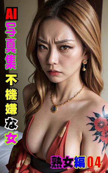【写真集】AI写真集 不機嫌な女 熟女編 04｜