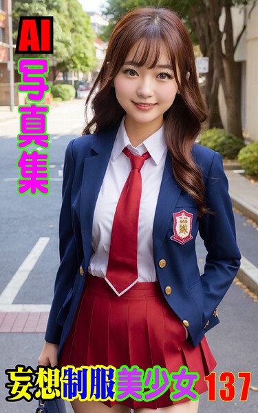 【写真集】AI写真集 妄想制服美少女 137｜
