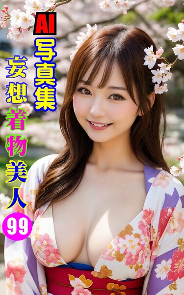 【写真集】AI写真集 妄想着物美人99｜
