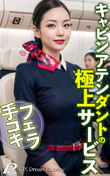 【制服】フェラ！手コキ！ キャビンアテンダントの極上サービス｜