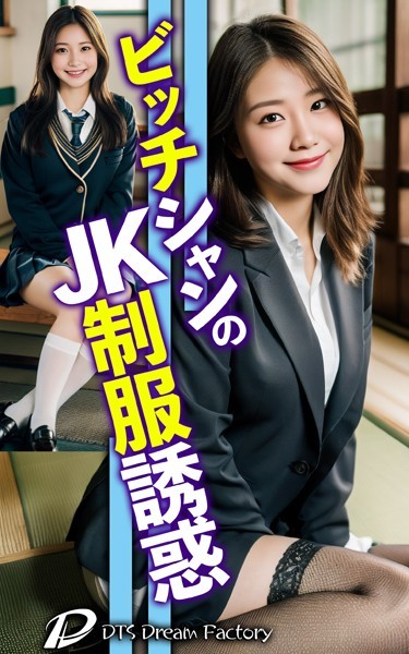 【制服】ビッチシャンのJK制服誘惑｜