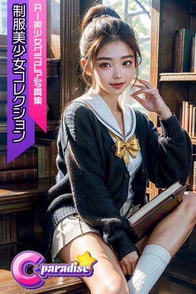 【制服】制服美少女コレクション AI美少女グラビア写真集【C-Paradise】｜
