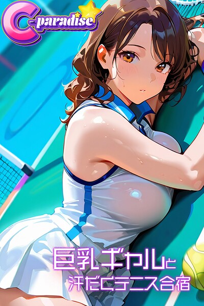 【写真集】巨乳ギャルと汗だくテニス合宿【C-Paradise】｜