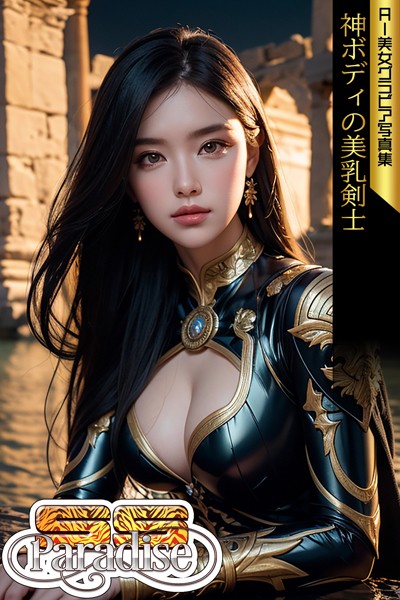 【ファンタジー】神ボディの美乳剣士 AI美女グラビア写真集【SS-Paradise】｜