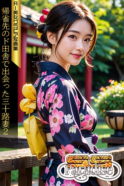 【写真集】帰省先のド田舎で出会った三十路妻2 AI美女グラビア写真集【SS-Paradise】｜