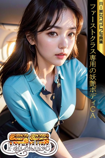 【写真集】ファーストクラス専用の妖艶ボディCA AI美女グラビア写真集【SS-Paradise】｜