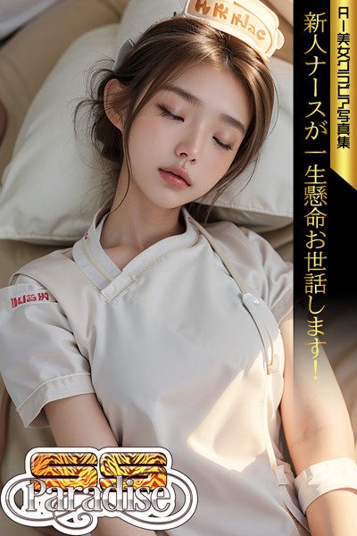 【写真集】新人ナースが一生懸命お世話します！ AI美女グラビア写真集【SS-Paradise】｜