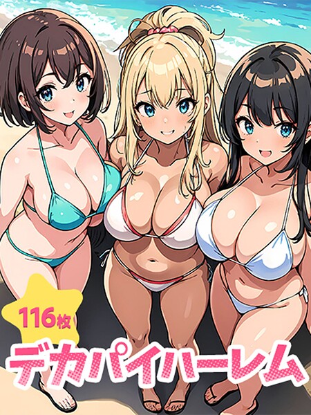 【写真集】デカパイハーレム（116枚）｜