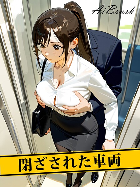 【フルカラー】閉ざされた車両｜