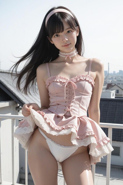 【フルカラー】お嬢様の放課後:地上30メートルの背徳｜