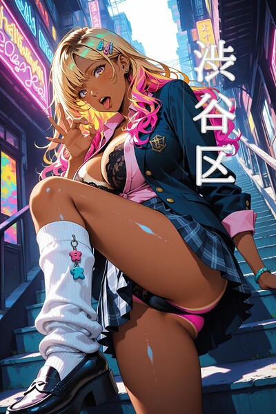 【フルカラー】東京禁断スクールガール:渋谷区 ーミルクティーの残像、喧騒に紛れる甘い背徳ー｜