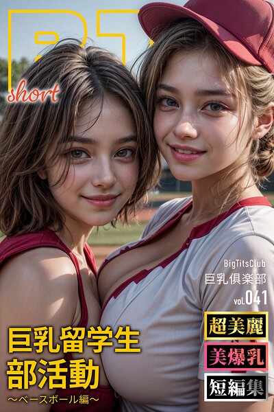 【写真集】巨乳留学生部活動〜ベースボール編〜 ショートバージョン【BigTitsClub】【vol.041】｜