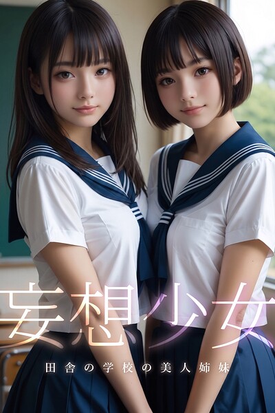 【写真集】妄想少女 田舎の学校の美人姉妹｜