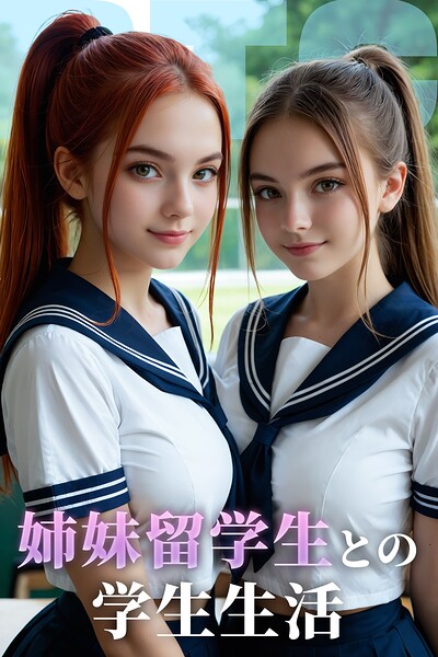 【写真集】姉妹留学生との学生生活【BigTitsClub】【vol.124】｜