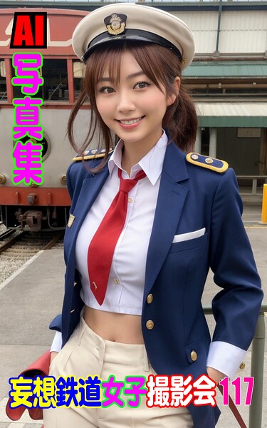 【写真集】AI写真集 妄想鉄道女子撮影会 117｜