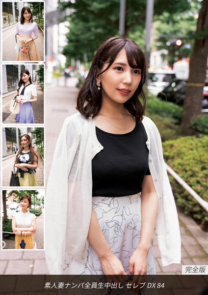 【写真集】素人妻ナンパ全員生中出しセレブDX 84 完全版｜