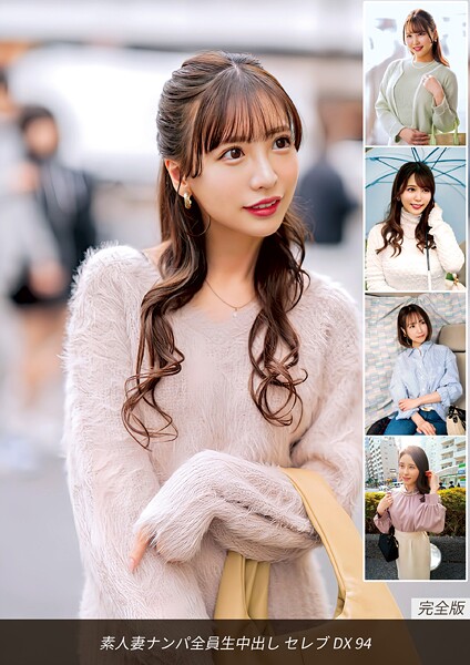 【写真集】素人妻ナンパ全員生中出し セレブDX 94 完全版｜