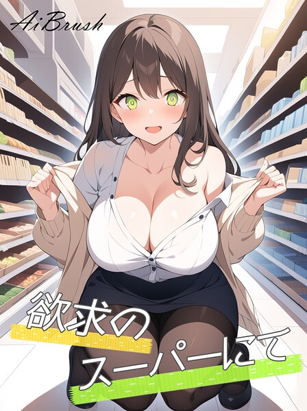 【フルカラー】欲求のスーパーにて｜